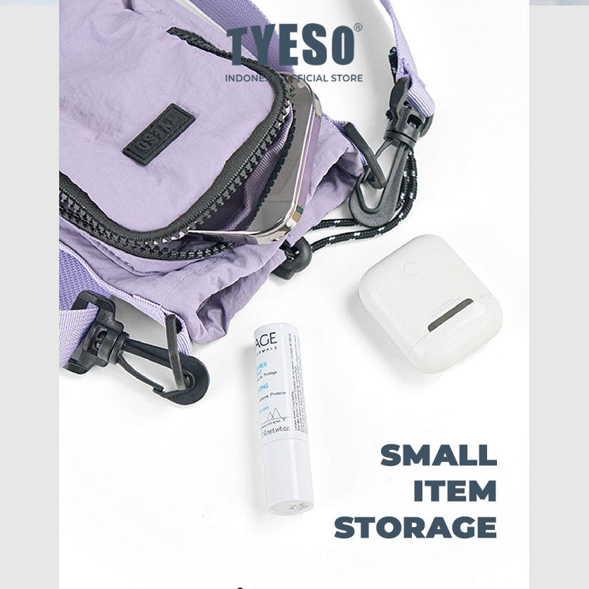 Tyeso Tas Botol Minum Sarung Pembawa Selempang TS-8181 Size M Bottle Pouch Air Minum Olahraga Travel