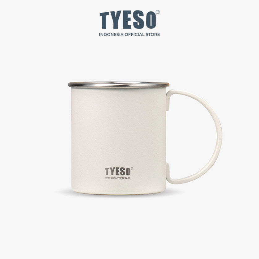 Tyeso Gelas Table Mug 473 mL TS-8845 Tahan Panas & Dingin Stainless Steel Double Vacuum Insulated