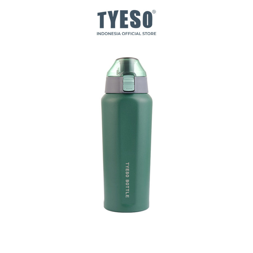 Tyeso Botol Minum 600 mL Square TS 8817 Thermos Cup Portable Stainless Steel BPA FREE 20 Oz