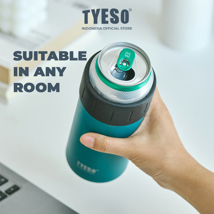 Tyeso Tumbler Table Mug Can Cooler 350ml TS-8897 Penyimpanan botol Kaleng Multifungsi