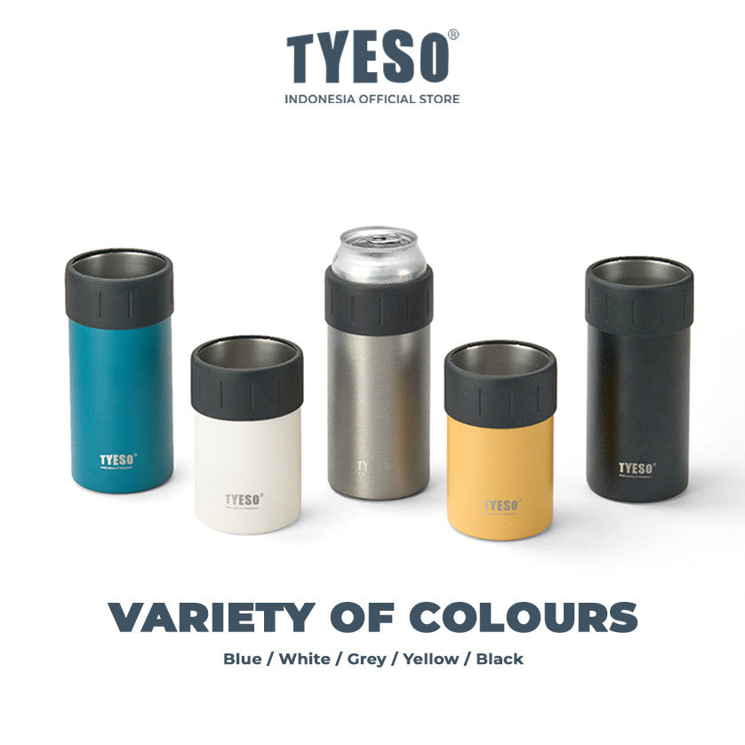 Tyeso Tumbler Table Mug Can Cooler 520ml TS-8898 Penyimpanan botol Kaleng Multifungsi