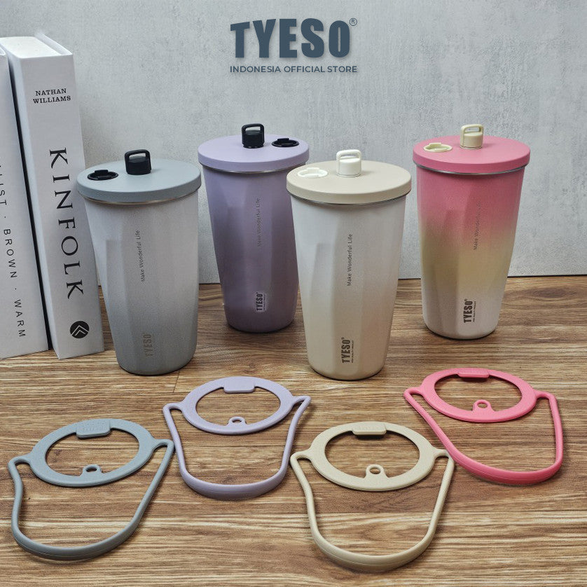 (HANYA TALI) Tyeso Tali Aksesoris TS-8101 untuk Tumbler TS-8848 Gradasi Silicone Handle Original Tyeso Resmi