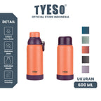 Tyeso Tumbler Termos 2 in 1 TS-8849 532/600ml Thermos Cup Vacuum Insulated Free Anti Slip