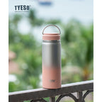 Tyeso Tumbler Botol Gradasi 750ml TS-8853 Double Vacuum Insulated Stainless Steel Tahan Panas DIngin