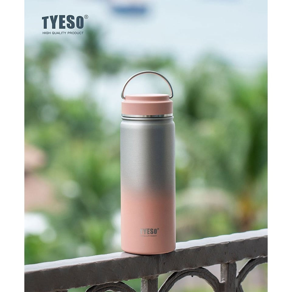 Tyeso Tumbler Botol Gradasi 750ml TS-8853 Double Vacuum Insulated Stainless Steel Tahan Panas DIngin