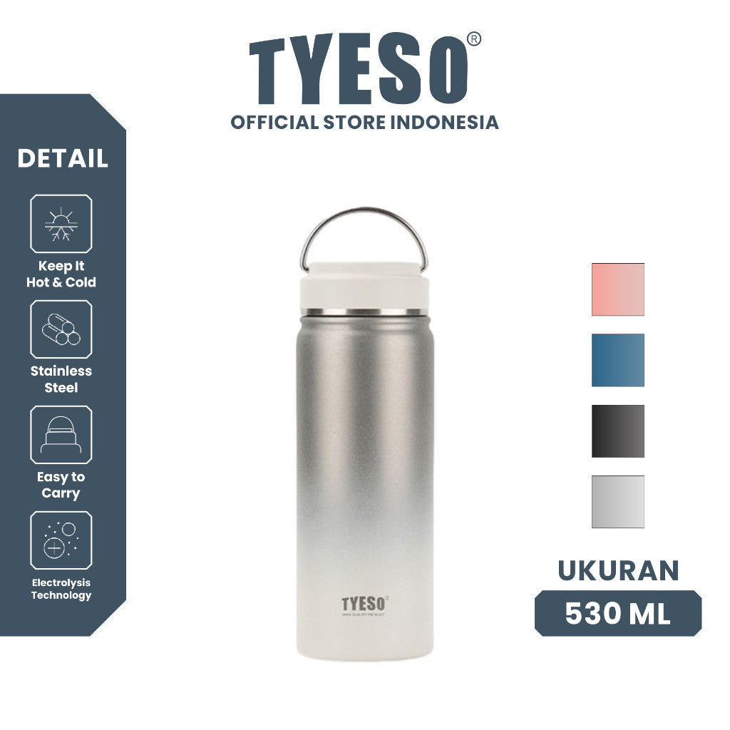 Tyeso Tumbler Minum Gradasi 530ml TS-8852 18 Oz Double Vacuum Insulated