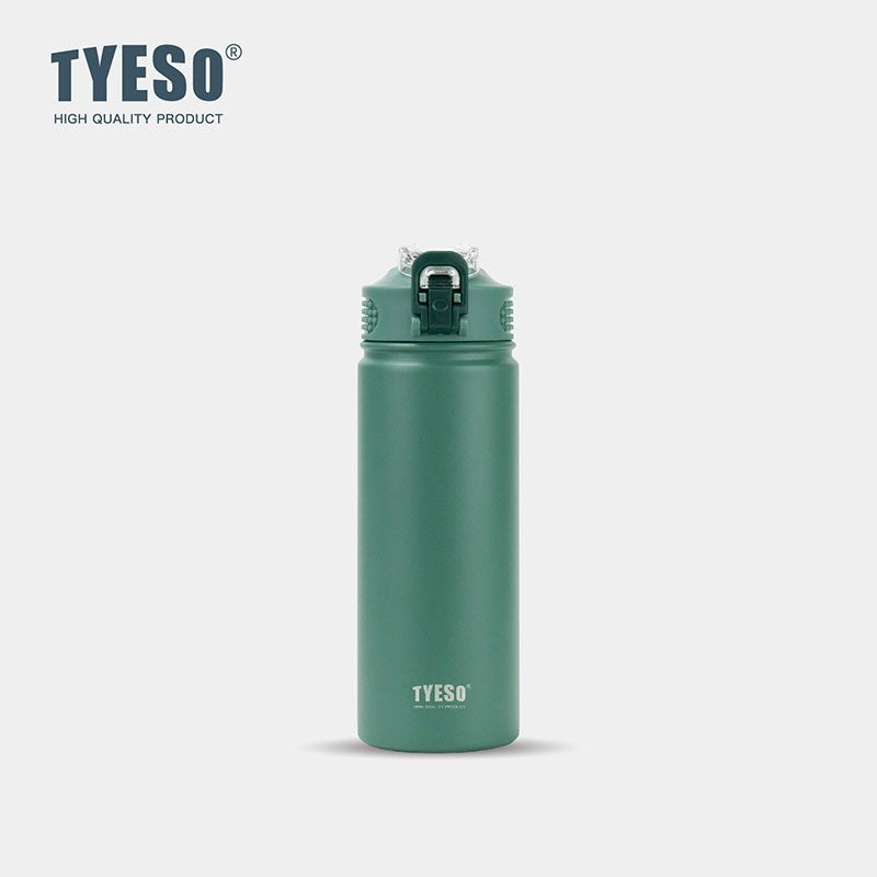 Tyeso Tumbler Botol Minum 750ml TS-8771C Stainless Steel Anti Tumpah Double Vacuum Insulated Sports