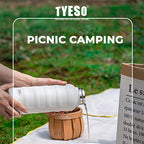 Tyeso Botol Minum Thermos Caterpillar 1000ml TS-8816 Vacuum Insulated Stainless Steel