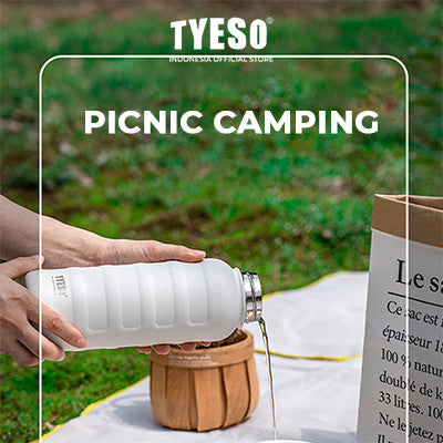 Tyeso Botol Minum Thermos Caterpillar 1000ml TS-8816 Vacuum Insulated Stainless Steel