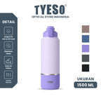 Tyeso Sport Thermos Flask 1,5 Liter Tumbler 1500 ML TS-01014 Vacuum Insulated  5O Oz