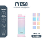 [NEW PRODUCT] Tyeso Tumbler  Vacuum Insulated 600 ml Botol Minum Sport Portable  TS-01034 BPA FREE 20 Oz