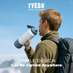 Tyeso Tumbler Sport 2 Liter Thermos Flask 2000 ML TS-01015 Double Vacuum Insulated 67 Oz