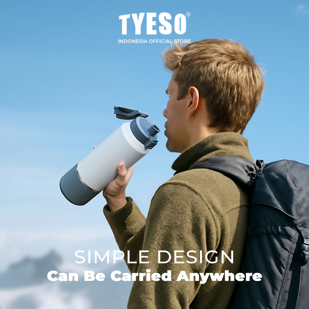 Tyeso Tumbler Sport 2 Liter Thermos Flask 2000 ML TS-01015 Double Vacuum Insulated 67 Oz