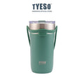 Tyeso Botol Minum Sedotan 710ml TS-8767 Tumbler Handle Silikon Cup Vacuum Insulated Stainless Steel