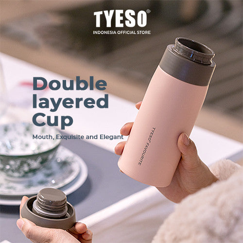 Tyeso Botol Minum 500mL TS-8730 Thermos Cup Vacuum Insulated