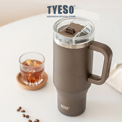Tyeso Aura Tumbler Portable Stainless Coffee Cup 1200 mL TS-8868 Thermos Cup Vacuum Insulated