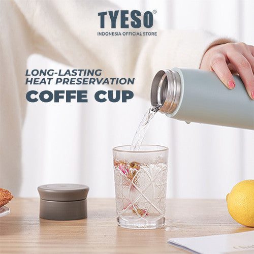 Tyeso Botol Minum 500mL TS-8730 Thermos Cup Vacuum Insulated