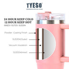 Tyeso Aura Tumbler Portable Stainless Coffee Cup 1200 mL TS-8868 Thermos Cup Vacuum Insulated