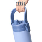 Tyeso TS-01017 Botol Minum Jumbo 2500ML Galon Portable Vacuum Insulated Stainless Steel Sport Outdoor BPA FREE Anti Bocor