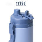 Tyeso TS-01017 Botol Minum Jumbo 2500ML Galon Portable Vacuum Insulated Stainless Steel Sport Outdoor BPA FREE Anti Bocor
