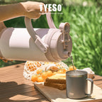 Tyeso TS-01018 Botol Minum Jumbo 3000ML Galon Portable Vacuum Insulated Stainless Steel Sport Outdoor BPA FREE Anti Bocor