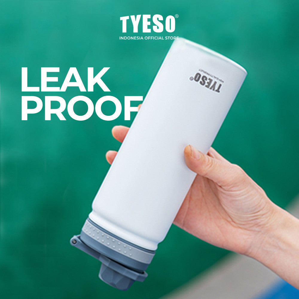 [ NEW PRODUCT] Tyeso Tumbler Botol Minum 750ml TS-01035 Doff Stainless Steel Anti Tumpah Double Vacuum Insulated Sports