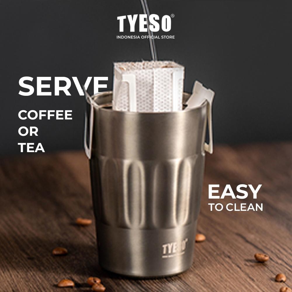 Tyeso Botol Minum Portable Shaker 500mL TS-8804 Vacuum Insulated