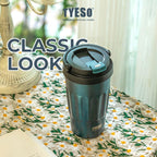 Tyeso Botol Minum Portable Shaker 500mL TS-8804 Vacuum Insulated