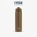 Tyeso Tumbler Botol Minum 750ml TS-01061 Stainless Steel Anti Tumpah Double Vacuum Insulated Sports